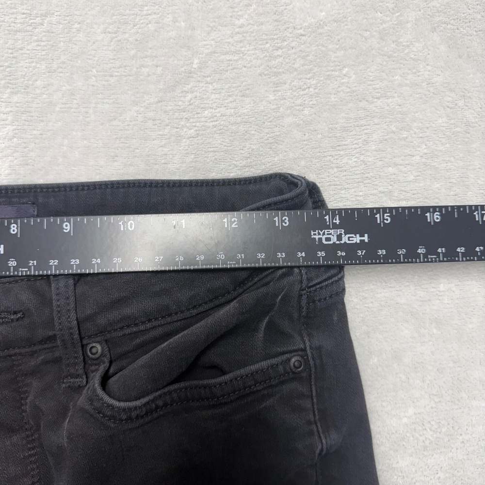 NYDJ Marilyn Straight Leg Jeans Black Lift Tuck Sure Stretch Denim Size 6 - Picture 3 of 12